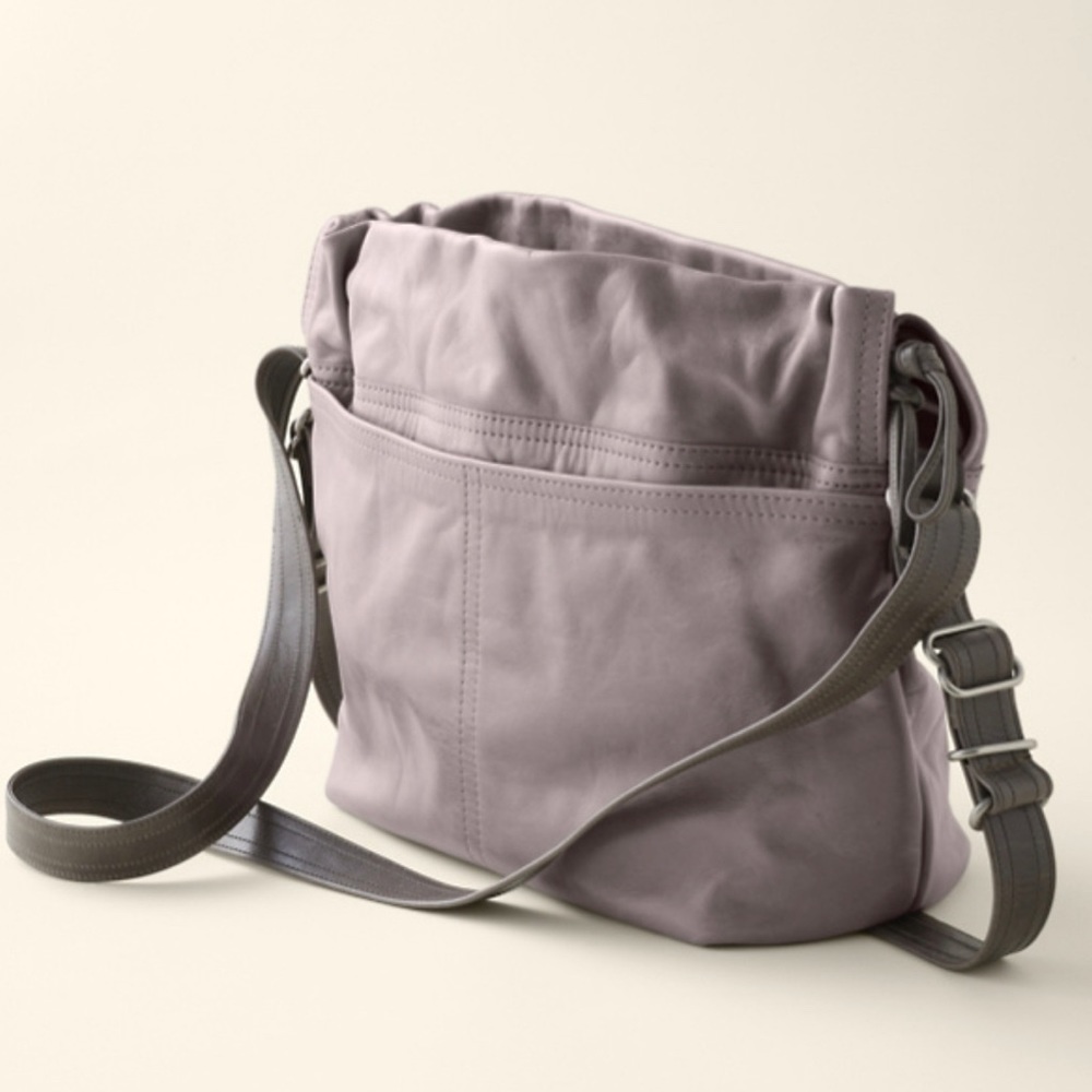 Rough & Tumble Borough convertible grey leather bag. Brand new!